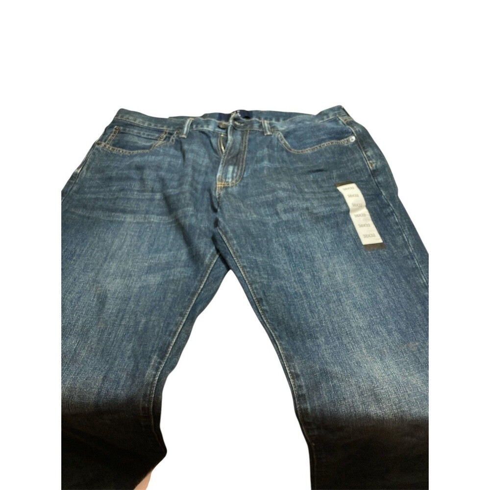 NWT GAP Men Straight Jeans Blue 38x32